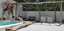 Charger l'image dans la galerie, PERGOLA EN BOIS FLOTTE 5,5 mètres x 3,5 mètres sans couverture
