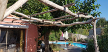 Charger l'image dans la galerie, PERGOLA EN BOIS FLOTTE 5 mètres x 3,5 mètres